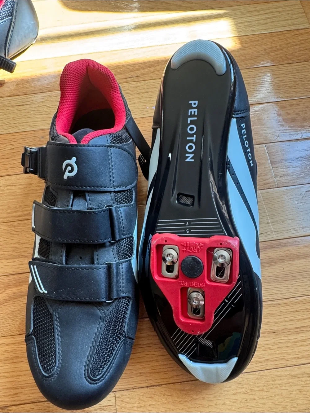 Peloton Black Cycling Shoes